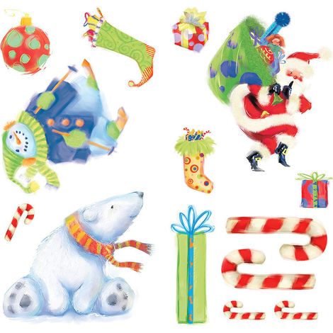 Stickers - Arbre Happy Mini - Hauteur 22,9 cm (1/3)