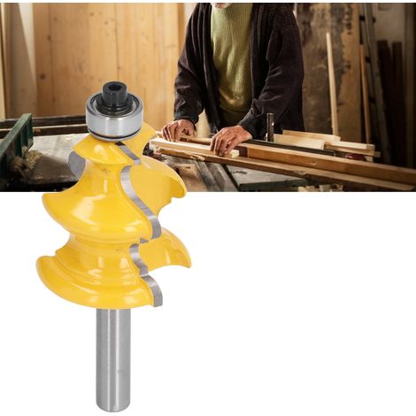 8-mm- oder 1/4-Zoll-Schaft-Holzfräser, Bündigfräser, Fasenfräser für Handläufe, Bündigfräser für Holzbearbeitung, Fräser für Holzbearbeitung, Gravierfräser, 1/4-Zoll-Schaft
