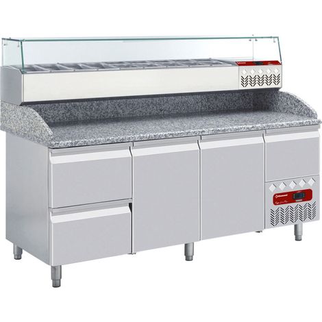 Ensemble table et structure réfrigérée - Diamond (1/5)