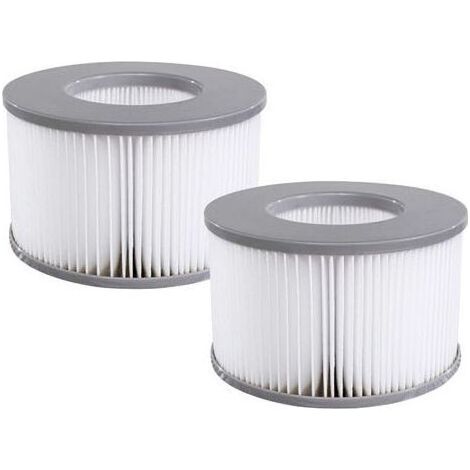Lot de 8 cartouches filtrantes de rechange pour piscine gonflable MSPA, spa – MSPA, FD2089 (1/5)
