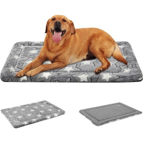 Hundekissen, wendbar, kühlend und warm, hochdichter Schaumstoff, waschbare Matte, für große Hunde (1/5)