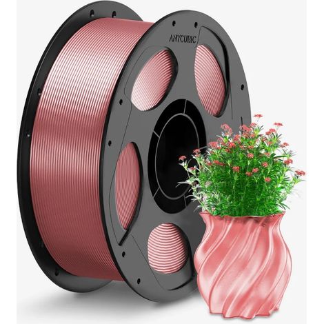 Filamento Anycubic PETG rosa traslucido 1 kg (1/4)
