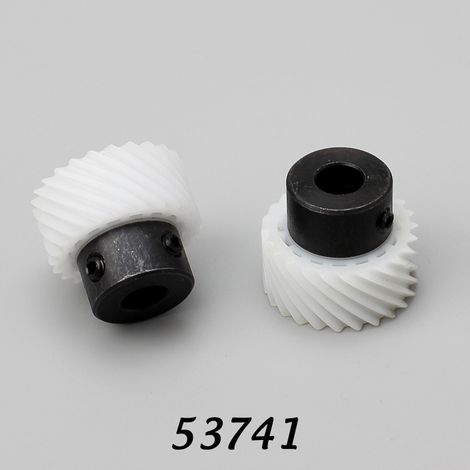 Kit d'engrenage de Machine à coudre en plastique de 2 pièces pour le remplacement de Machine à coudre d'arbre Vertical d'engrenage conique de Riccar (1/3)