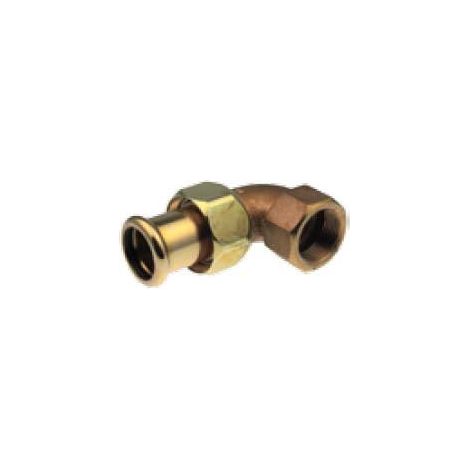 Bocchettone curvo - Femmina x fil.femmina 18 x 1/2" 6096G