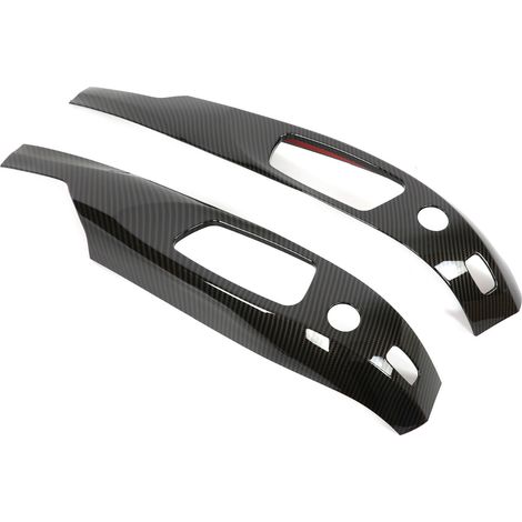 Paire de cadres de commande de siège auto de remplacement en fibre de carbone pour BMW Série 3 X1 E84 E90 (2005-2012) (1/5)