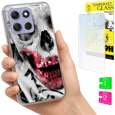 Funda para Motorola Moto G86 Power, carcasa trasera con foto y cristal 9H. (1/5)