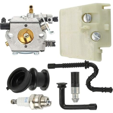 Kit carburateur pour Stihl 026 MS260 MS240 240 Walbro WT-194 et filtre à air pour bougie d'allumage (1/4)