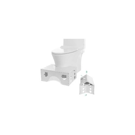 Tabouret de toilette pliable - Tabouret physiologique de salle de bain pour adultes et enfants - Marche pied toilette enfant (1/5)