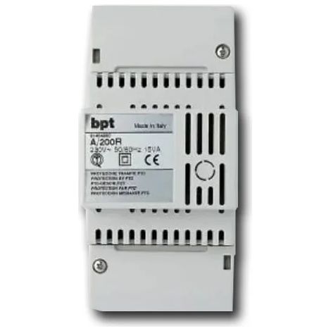 Bpt AS/200 61404100 – Netzteil 230 V 50/60 Hz 15 VA 4DIN – Serie 200 (1/3)