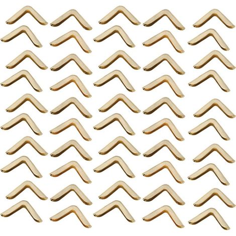 Protecteurs de coins pour albums photos vintage - Lot de 50 pièces (1/5)