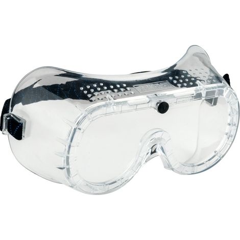 Gafas-máscara con ventilación directa incolora