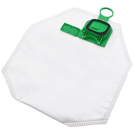 10 Pièces Sacs d'aspirateur en Microfiber Sacs pour Vorwerk Kobold VK140/VK150/FP140/FP150 1000 pcs (1/5)
