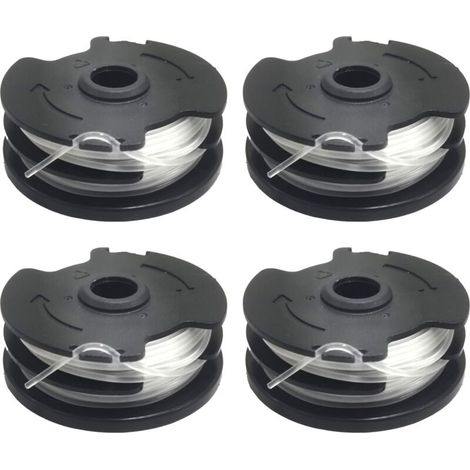 [NIEMALS VERWENDET]  Parkside Akku-Trimmer, Ersatz-Fangfadenspule 0,2 cm für Akku-Trimmer PRTA 20 Li C3 IAN351753 (4 Spulen)