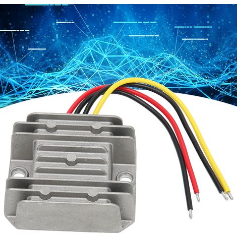 DC-DC-Wandler 36V/48V auf 5V 8A 40W, Aluminiumgehäuse, Abwärtswandler. (1/5)