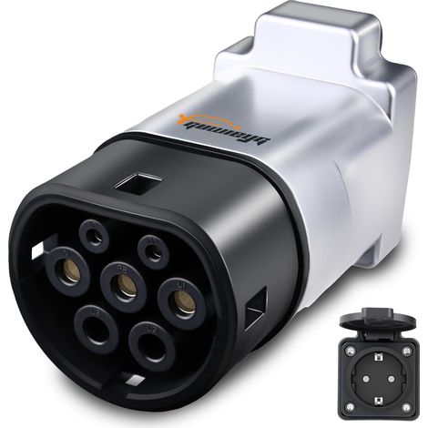V2L Adapter, 16A, Vehicle Charger Adapter Passend für G6 G9 P7, Typ2 Entlader camping or emergencies, Ready to use (1/5)