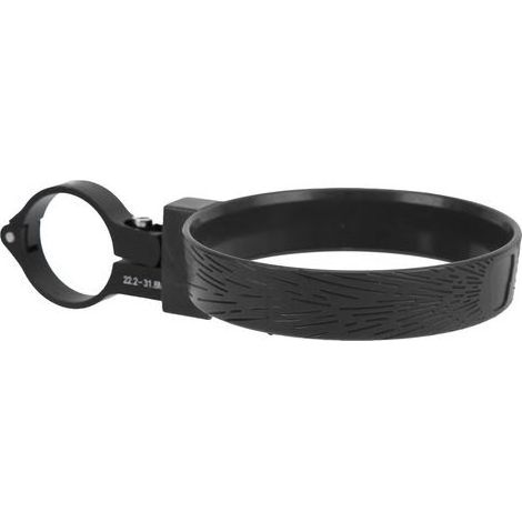 Porte-gobelet pour guidon de vélo électrique, alliage d'aluminium, compatible tasses à café et à thé, couleur noire, fixation sur guidon (1/5)