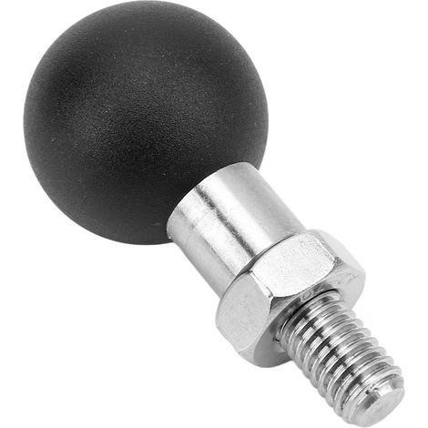 Support de rétroviseur arrière pour moto à rotule, filetage à droite, antirouille, accessoire universel M8x1,25 (1/5)