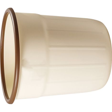 Petite poubelle en plastique, corbeille à déchets ouverte à dessus ouvert pour chambres d'enfants, salle de bains, bureau, chambre à coucher, cuisine (1/5)