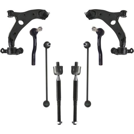 KIT BRACCIO OSCILLANTE 8 PEZZI COMPATIBILE CON MAZDA 3 (BM, BN) 2.0 / Kit Sospensione Completo OE/OEM / Bracci Oscillanti + Testine Sterzo / Sostituzione Diretta OEM
