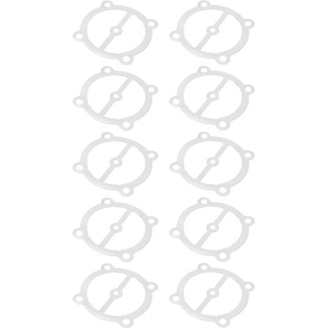 Lot de 10 joints pour compresseur d'air, plaque de soupape métallique en aluminium 65 à 5 trous, diamètre 0,25 ou 0,36 pouce, pour pompes de 2,2 à 3 kW. (1/5)