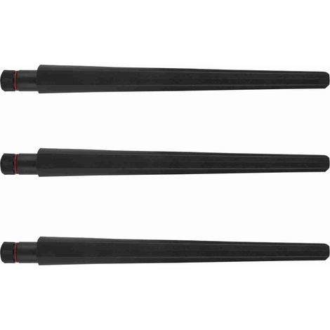 3-teiliges 8-dBi-Dualband-Router-Antennenset (2,4 GHz/5,8 GHz) mit SMA-Anschluss, kompatibel mit ASUS, Netgear, TP-Link und High-Gain-WLAN-Routern. (1/5)