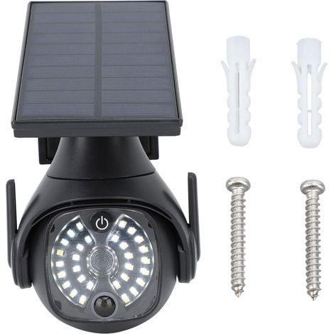 300lm Solar Motion Sensor Light, 3 Modes, Waterproof, Simulated Camera, Motion Sensor, Lamp for Garden, Yard, Street (1/5)