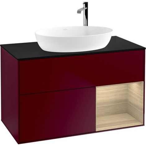 Villeroy & Boch G902PCHB Armoire sous lavabo Finion G90 (1/2)