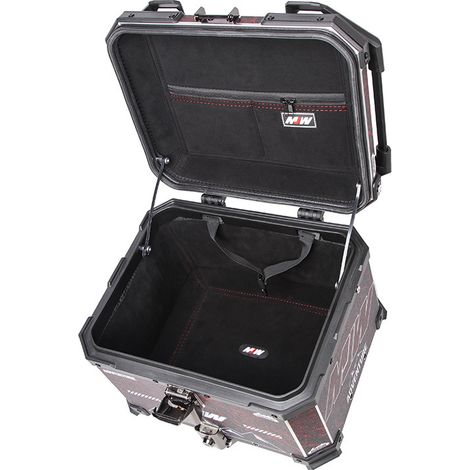 Motorcycle rear trunk mat, suede trunk liner, premium fleece liner, electric vehicle rear trunk liner, aluminum alloy rear trunk (1/5)