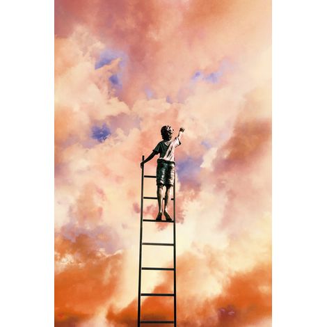 Tableau sur toile peintre des nuages 30x45 cm - Impression sur Toile Murale Décorative - Image imprimée en HD sur Toile - Toile sur Châssis en Bois FSC - Fabriqué en France (1/5)