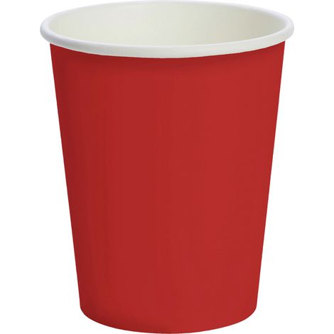 Duni Schnapsgläser Pappe rot 60 ml - 20 Stück Becher