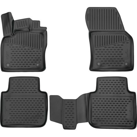 Tapis en caoutchouc XTR pour Skoda Kodiaq 2016-Auj.