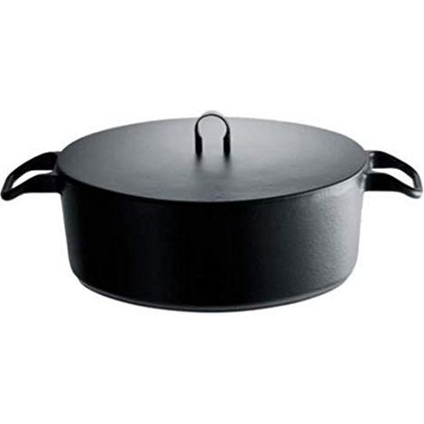 Alessi Officina 90108 La Cintura di Orione Cocotte Ovale, Rame/Ghisa (1/4)