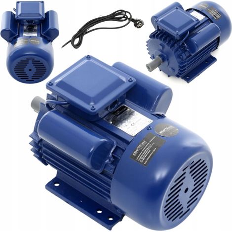 Motor eléctrico monofásico 230V 1430 RPM 3kW kraft&dele (1/5)