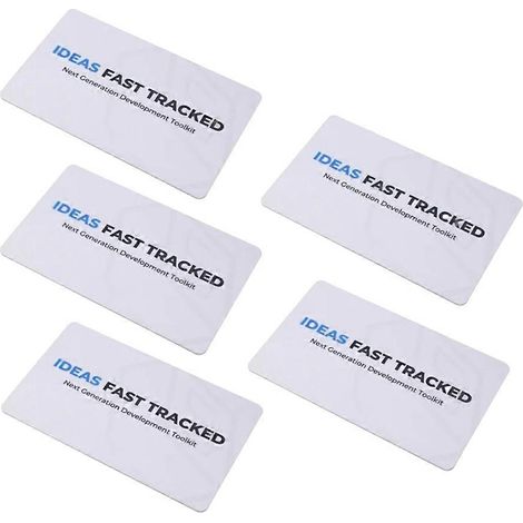 Carte RFID M5Stack 13,56 MHz - Puce F08, carte à puce sans contact compatible avec les appareils NFC, durable et fiable (1/5)
