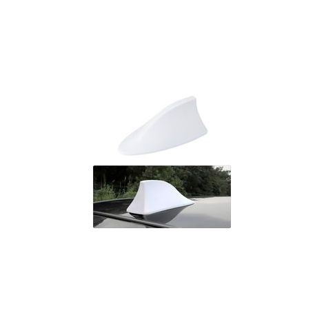 Antenne de voiture aileron de requin – Antenne radio FM/AM étanche avec base adhésive – Améliore le signal – Installation facile (1/4)