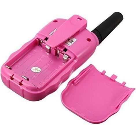 Talkie-Walkies Enfant 8 Canaux PMR Rose - Système Walkie-talkie 3 km avec LED Lampe (1/4)