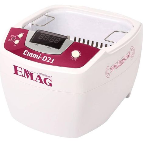 Emag Emmi D21 limpiador ultrasónico blanco 2 litros