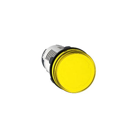 Piloto LED AMARILLO 24V AC/DC IP65 - luz amarilla, protección IP65, 24V. (1/3)