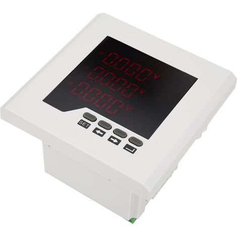 Compteur électrique DTM-D120 triphasé multifonction AC220V avec port RS485, mesure d'énergie et puissance, 3 phases, appareil de surveillance précise. (1/5)