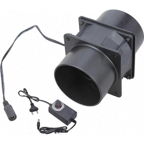 Ventilateur 12V 8cm avec Régulateur de Vitesse pour Enceinte Imprimante 3D, Extraction Salle de Bain et Circulation d'Air Atelier (1/5)