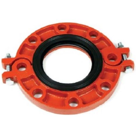 Adattatore A Flangia Scanalato In Ghisa Duttile - Misura: 60,3 mm (2")