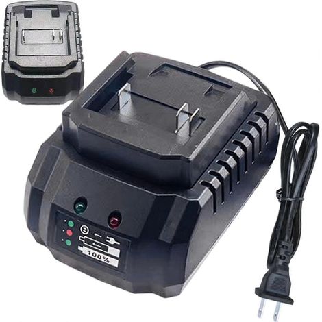 Chargeur de batterie pour clé dynamométrique - Chargeur haute puissance pour outils électriques, chargeur pour meuleuse d'angle (1/4)