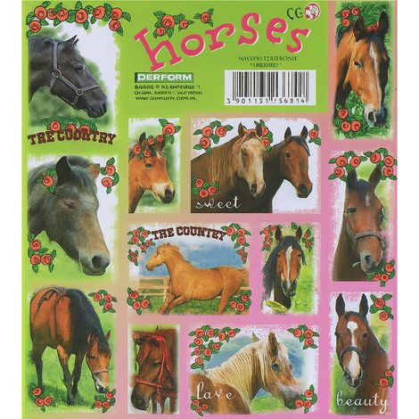 Stickers Chevaux modèle 1