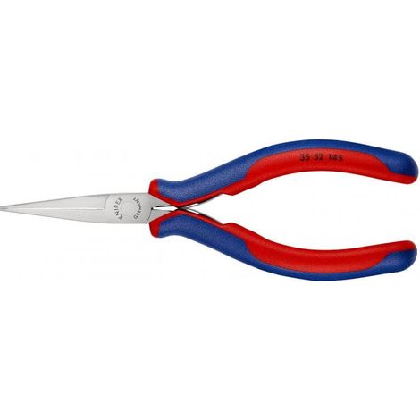 Knipex 35 52 145 Elettronica e meccanica di precisione Pinza a becchi lunghi Dritti Acciaio per utensili 145 mm (1/5)