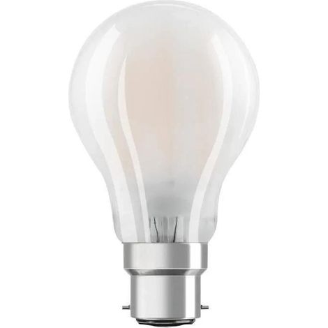 LED Standard mattiertes Glas 8W B22 Kalt Box - Osram