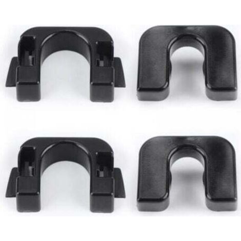 Sets 1539663 Rear Parcel Shelf Fasteners for Trunk Lid 015532109E Compatible with Ford Fiesta MK3 Mk7 Mk8 B-Max C-Max for Luggage Compartment Cover, Plastic