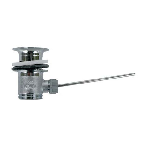 PILETTA SCARICO AUTOMATICO BIDET  OTTONE CROMATO 1M