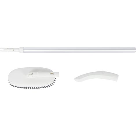 Brosse De Nettoyage Pour Sol - Tête Rotative 180 Degrés - Manche En Alliage D Aluminium Réglable 78 À 120 Cm - Usage Domestique - 1 Pièce (1/5)