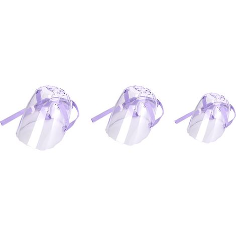 Lot de 3 muselières respirantes en polypropylène pour chiens et chats, anti-morsure, pour le bain, les injections et le toilettage. (1/5)