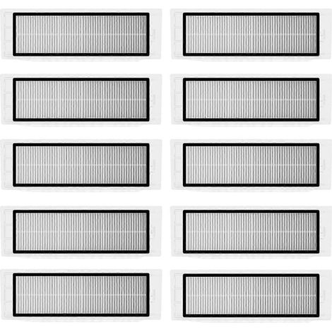 Lot de 10 filtres HEPA pour aspirateur Xiaomi Roborock S5Max/S6Pure/E5 (1/5)
